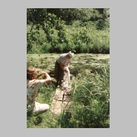 005-1014 Waschtag einer Russin im Biebergraben im Juni 1996 .JPG